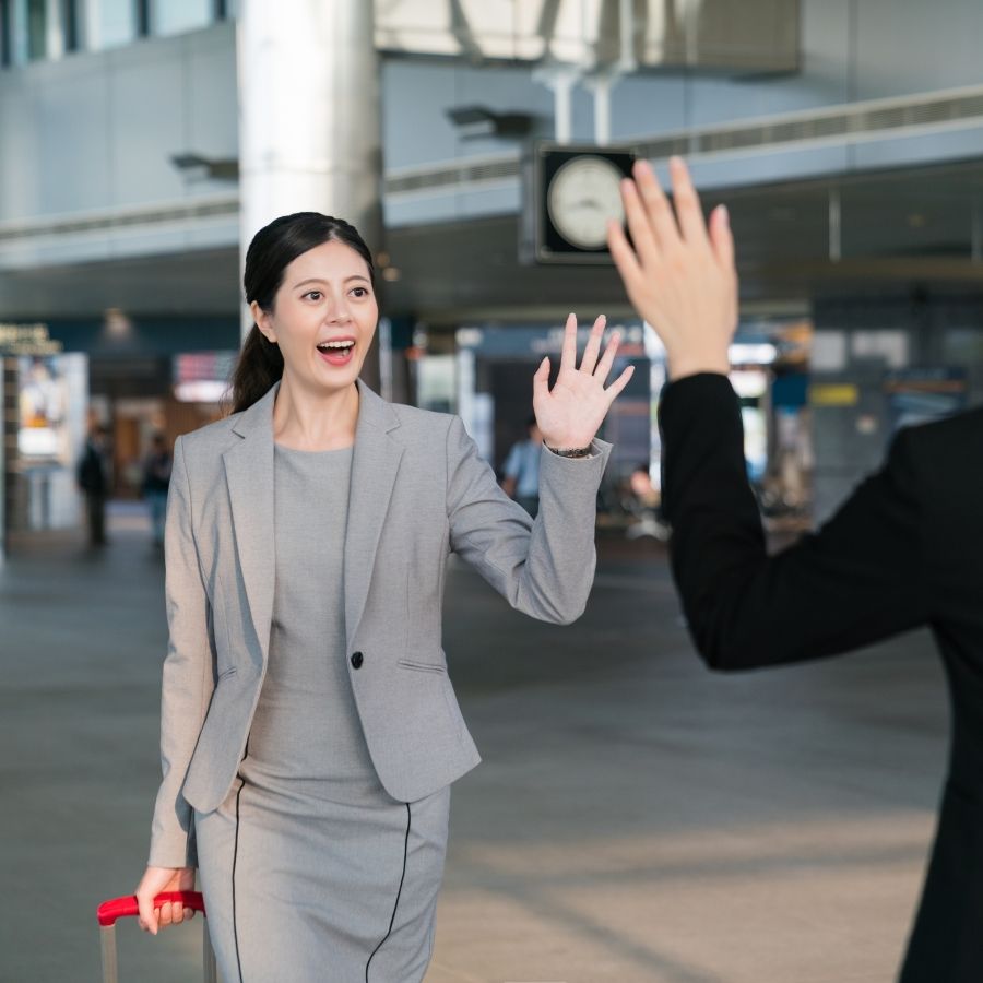 Bienvenida en la terminal